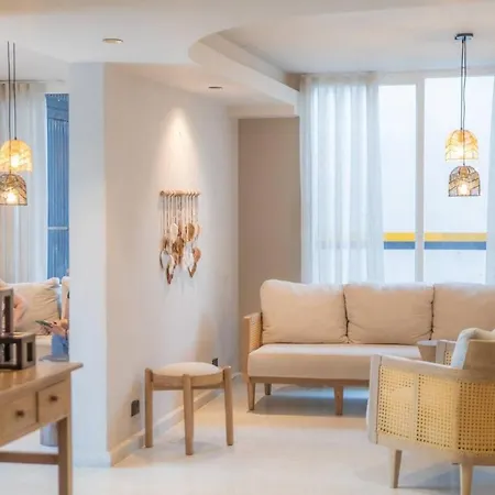 Stylish 2br Oceanview 2min To New 1506 Apartamento Cartagena