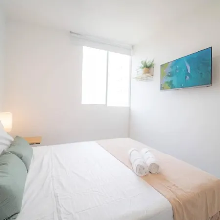 Stylish 2br Oceanview 2min To New 1506 Cartagena