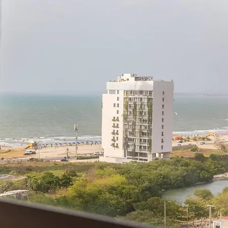 Stylish 2br Oceanview 2min To New 1506 Cartagena