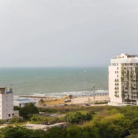 Stylish 2br Oceanview 2min To New 1506 * Cartagena
