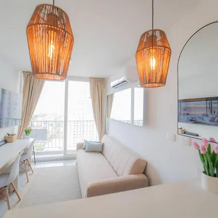 Stylish 2br Oceanview 2min To New 1506 Cartagena