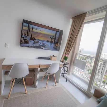 Stylish 2br Oceanview 2min To New 1506 Apartamento